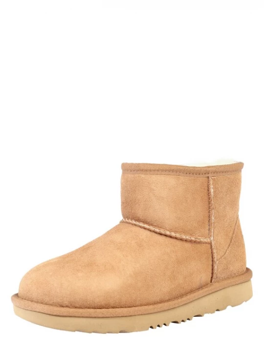 Foto van product UGG Snowboots 'Classic mini II' lichtbruin