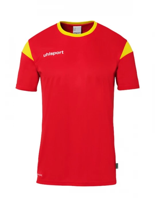 Foto van product UHLSPORT Functioneel shirt donkergeel / rood