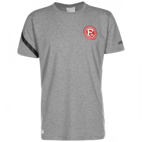 Foto van product UHLSPORT Functioneel shirt 'Fortuna Düsseldorf Essential Pro' grijs gemêleerd / rood / zwart / wit