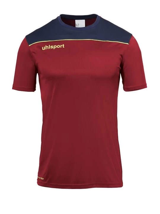 Foto van product UHLSPORT Functioneel shirt marine / goudgeel / robijnrood