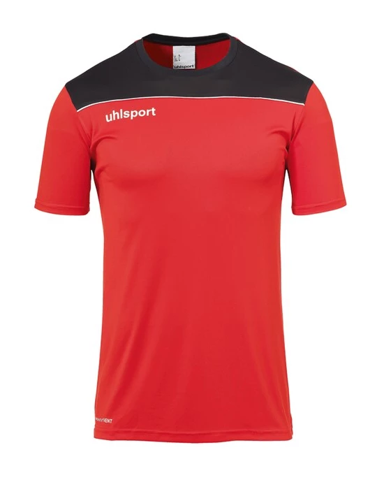 Foto van product UHLSPORT Functioneel shirt rood / zwart / wit