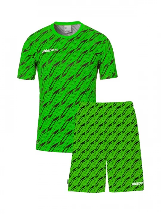 Foto van product UHLSPORT Trainingspak limoen / zwart