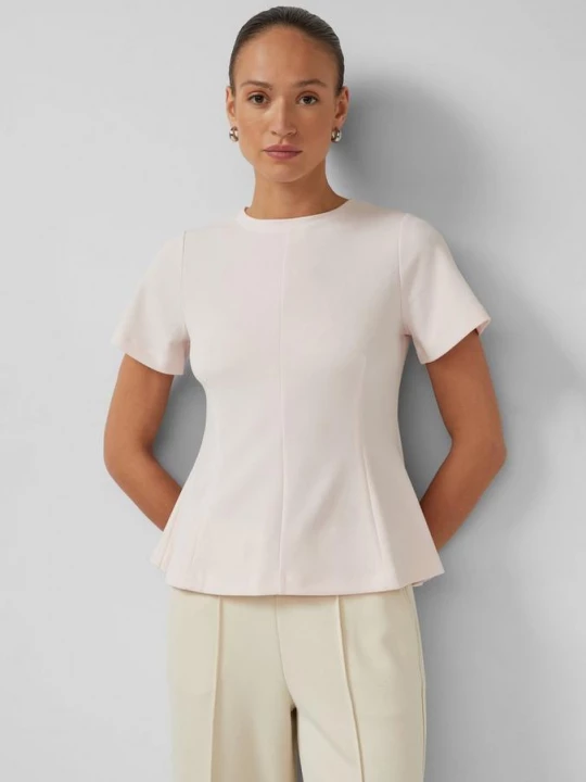 Foto van product Uitlopend T-shirt met strikdetail s.Oliver roze