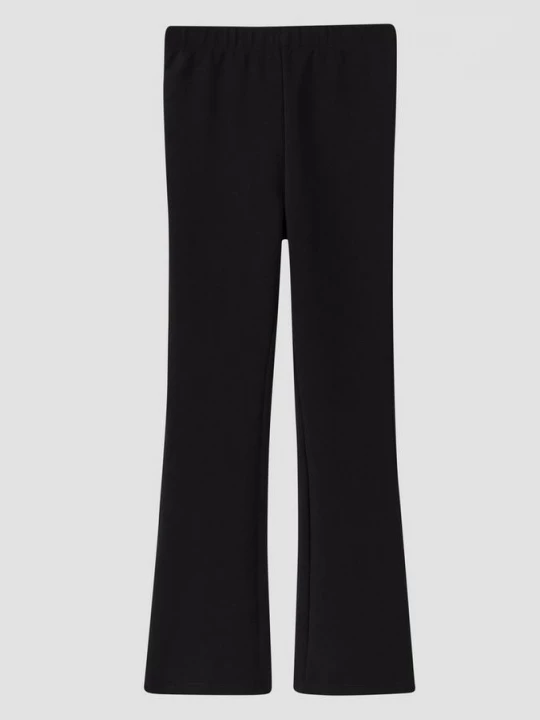 Foto van product Uitlopende legging met elastische tailleband s.Oliver zwart