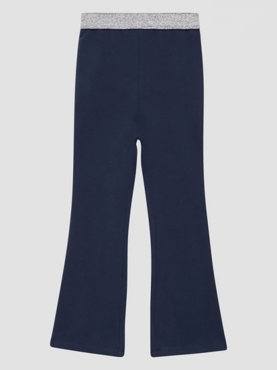 Foto van product Uitlopende legging met glitter tailleband s.Oliver blauw