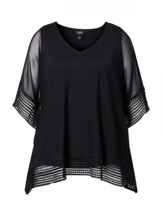Foto van product Ulla Popken Blouse zwart