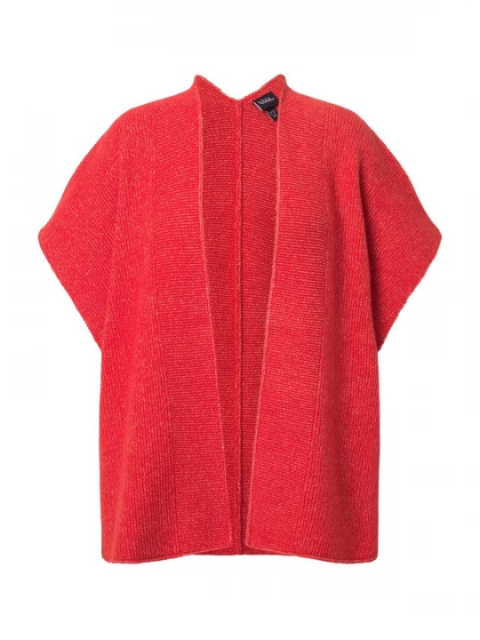 Foto van product Ulla Popken Gebreid vest lichtrood
