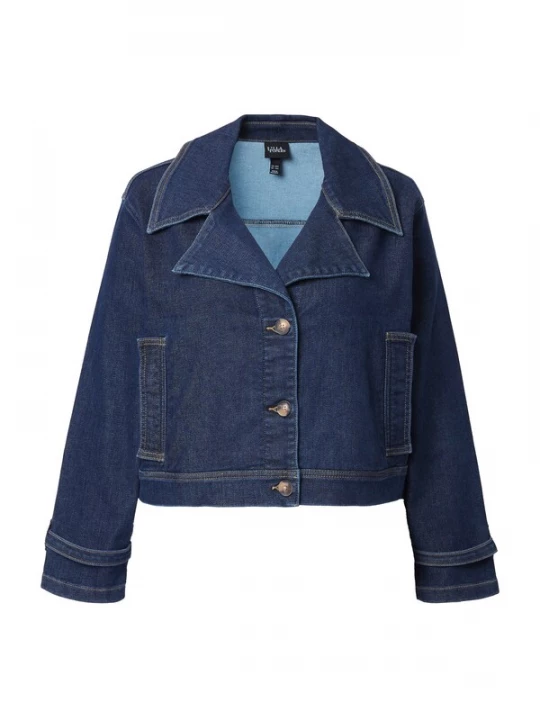 Foto van product Ulla Popken Tussenjas donkerblauw