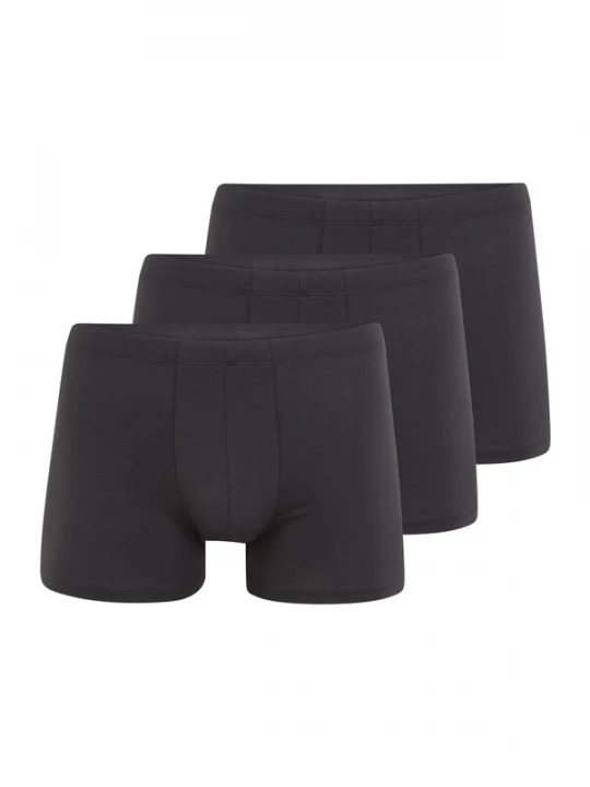 Foto van product uncover by SCHIESSER Boxershorts '3-Pack Uncover' donkergrijs