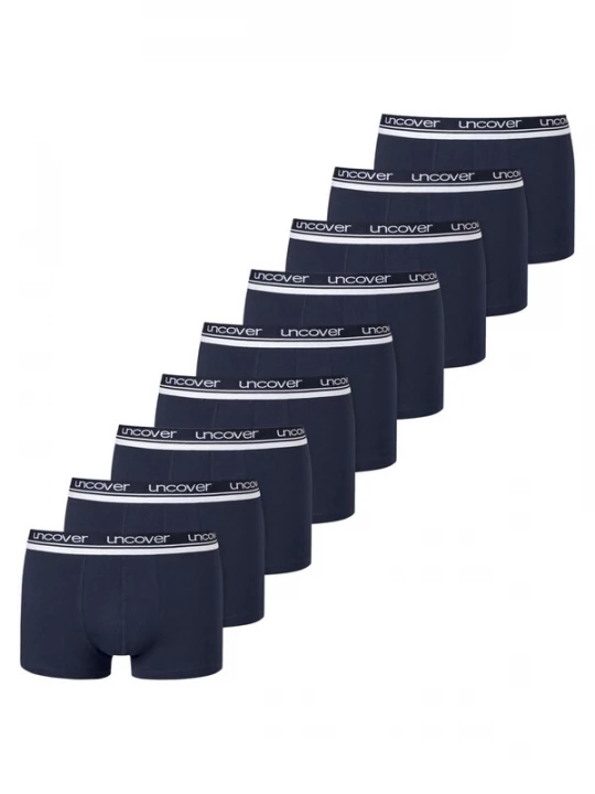 Foto van product uncover by SCHIESSER Boxershorts 'Basic' donkerblauw