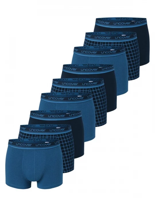Foto van product uncover by SCHIESSER Boxershorts 'Cotton' blauw