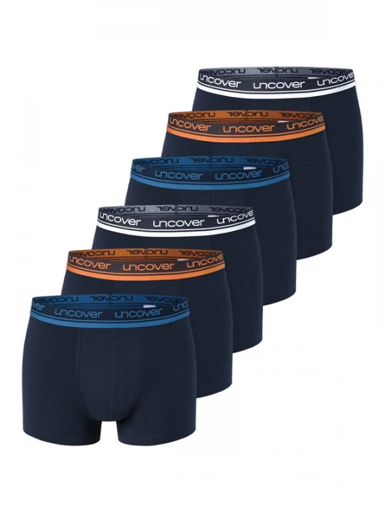 Foto van product uncover by SCHIESSER Boxershorts 'Cotton' donkerblauw