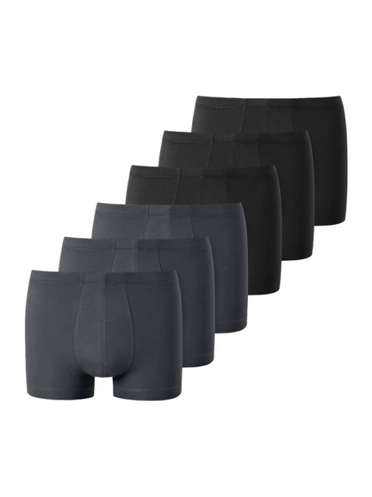 Foto van product uncover by SCHIESSER Boxershorts grijs / zwart