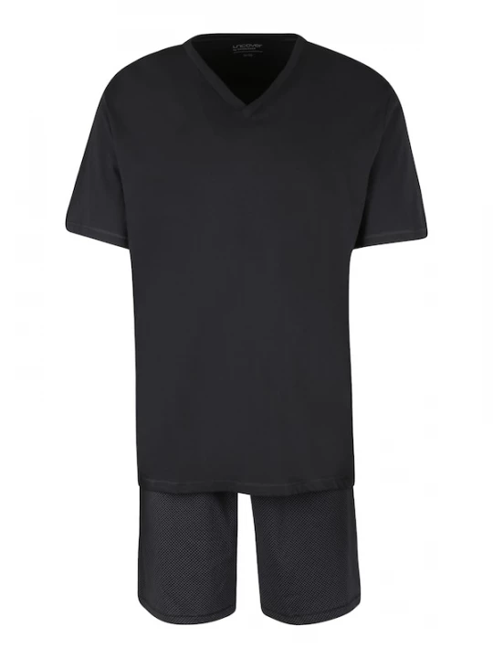 Foto van product uncover by SCHIESSER Pyjama kort zwart