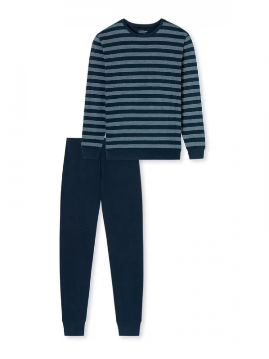 Foto van product uncover by SCHIESSER Pyjama lang nachtblauw