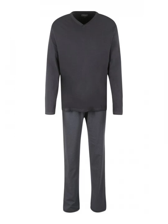 Foto van product uncover by SCHIESSER Pyjama lang 'UNCOVER Night' zwart