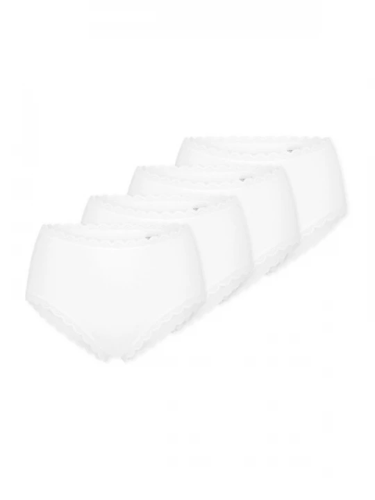 Foto van product uncover by SCHIESSER Slip ' Cotton Lace ' wit