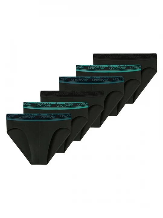 Foto van product uncover by SCHIESSER Slip ' Cotton Series ' zwart