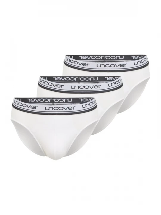 Foto van product uncover by SCHIESSER Slip 'Rio' zwart / wit