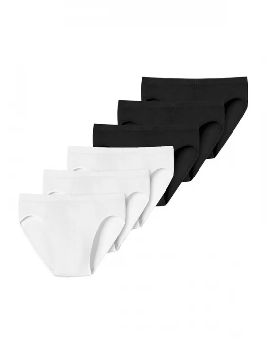 Foto van product uncover by SCHIESSER Slip zwart gemêleerd / wit