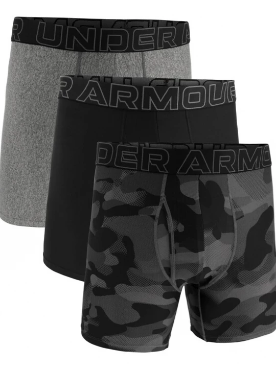 Foto van product UNDER ARMOUR Boxershorts grijs / zwart