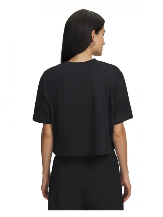 Foto van product UNDER ARMOUR Functioneel shirt 'Center' zwart / wit