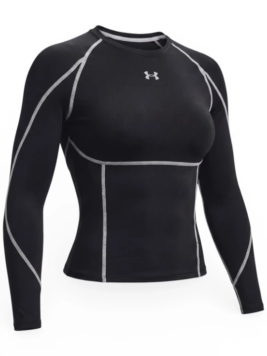 Foto van product UNDER ARMOUR Functioneel shirt 'Elite' zwart / wit