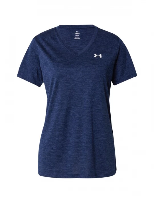 Foto van product UNDER ARMOUR Functioneel shirt 'Twist' navy / wit