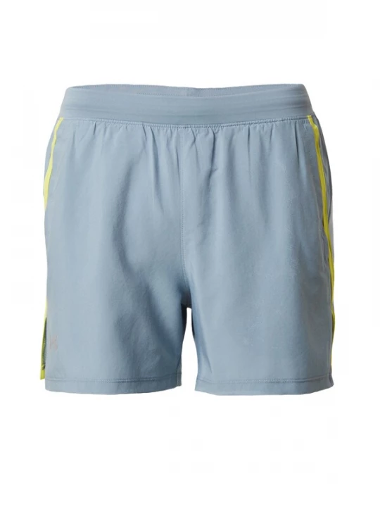 Foto van product UNDER ARMOUR Sportbroek 'LAUNCH 5' lichtblauw / limoen / wit