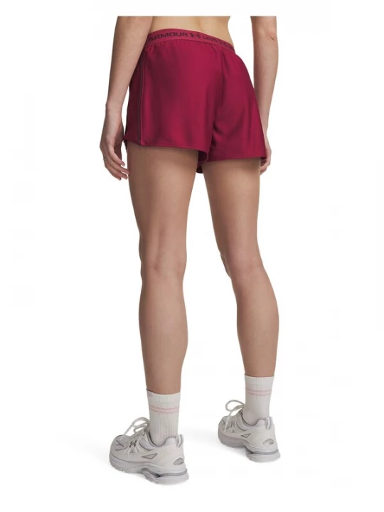 Foto van product UNDER ARMOUR Sportbroek 'Play Up' donkerrood / zwart