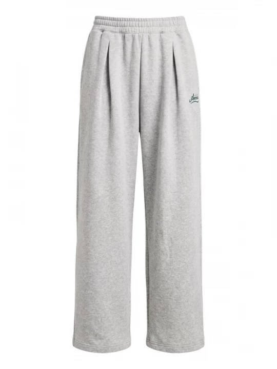 Foto van product UNDER ARMOUR Sportbroek 'RIVAL VARSITY' lichtgrijs / donkergroen