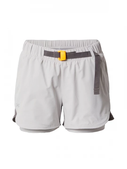 Foto van product UNDER ARMOUR Sportbroek 'Terrain' geel / grijs / donkergrijs