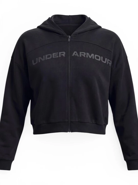 Foto van product UNDER ARMOUR Sportief sweatvest 'Icon Wordmark' zwart