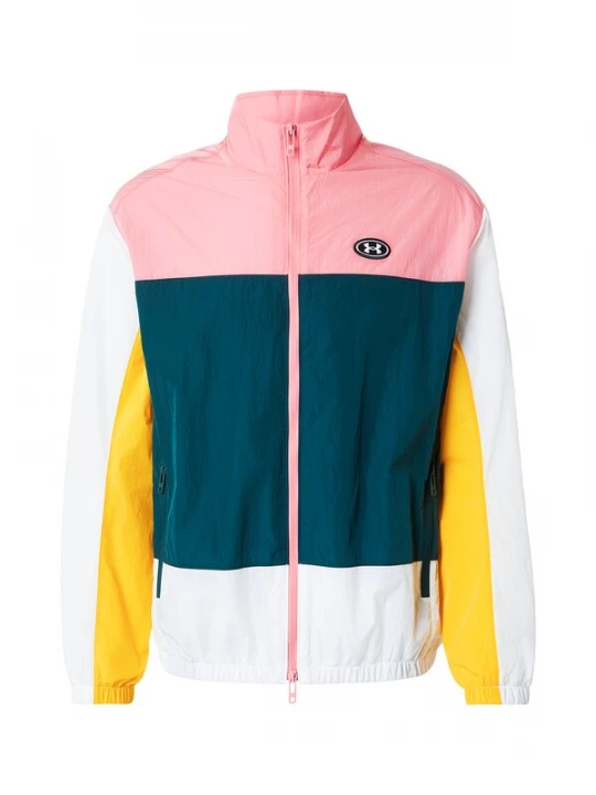Foto van product UNDER ARMOUR Sportjas geel / smaragd / pitaja roze / wit