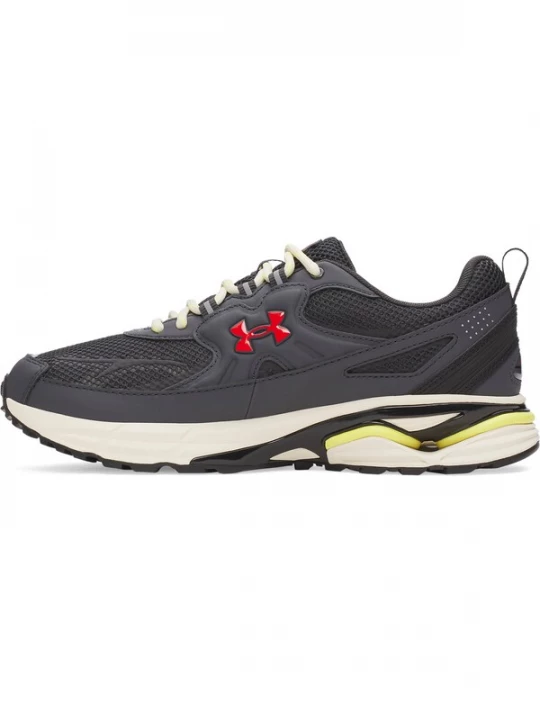 Foto van product UNDER ARMOUR Sportschoen 'Apparition Tech' antraciet / knalrood / zwart
