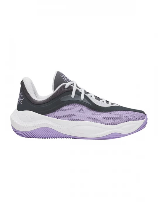 Foto van product UNDER ARMOUR Sportschoen 'Curry Splash 25' grijs / antraciet / sering / lavendel