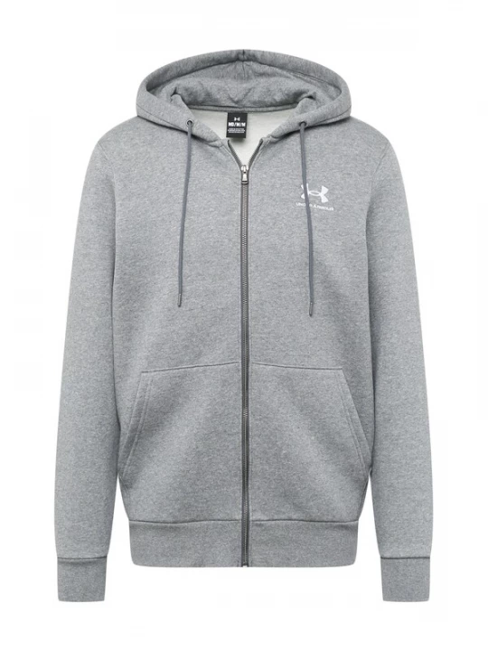 Foto van product UNDER ARMOUR Sportsweatvest 'Essential' grijs / wit