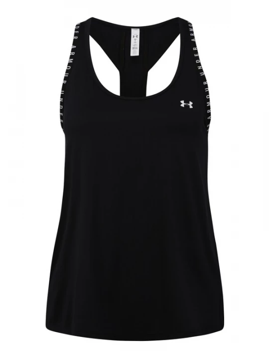 Foto van product UNDER ARMOUR Sporttop 'Knockout' zwart / wit