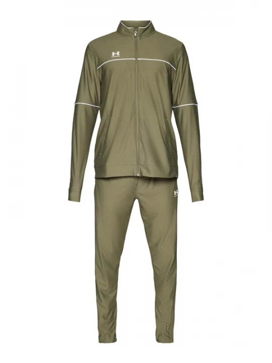 Foto van product UNDER ARMOUR Trainingspak 'Challenger' olijfgroen / wit