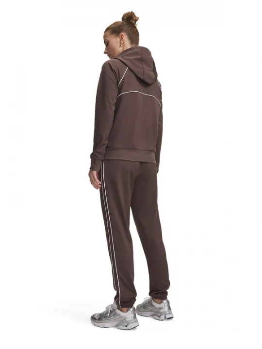 Foto van product UNDER ARMOUR Trainingspak 'Rival' donkerbruin / wit