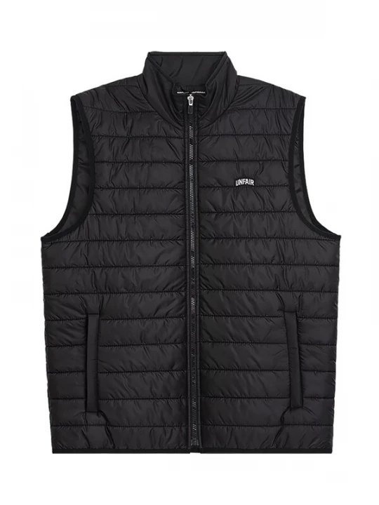 Foto van product Unfair Athletics Bodywarmer 'Curved' zwart