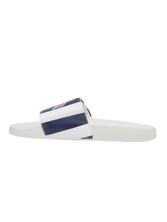 Foto van product Unfair Athletics Muiltjes 'Azzuro' donkerblauw / rood / wit