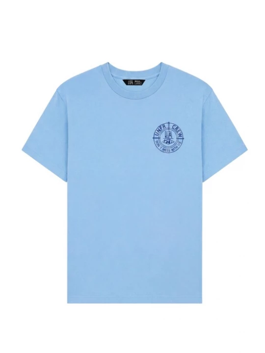 Foto van product Unfair Athletics Shirt 'DMWU' blauw / hemelsblauw