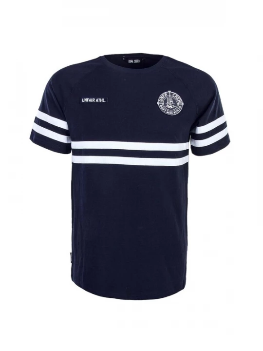 Foto van product Unfair Athletics Shirt 'DMWU' marine / wit
