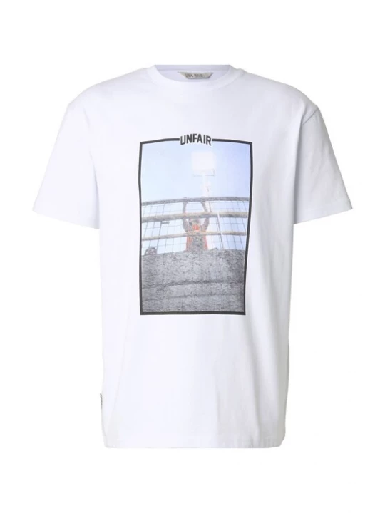 Foto van product Unfair Athletics Shirt 'New Generation' lichtblauw / grijs / zwart / wit