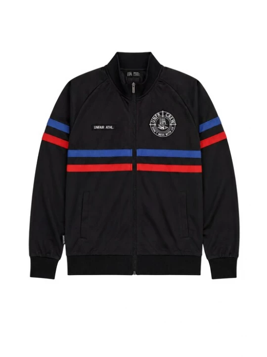 Foto van product Unfair Athletics Trainingsjack 'DMWU' blauw / rood / zwart