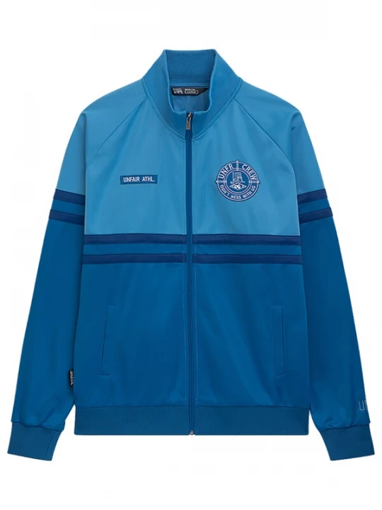Foto van product Unfair Athletics Trainingsjack 'Dmwu' opaal / hemelsblauw / wit