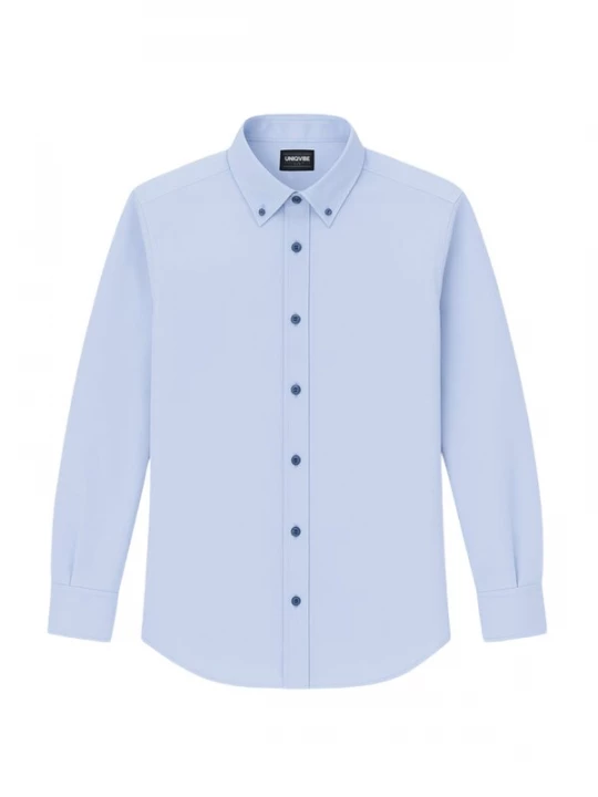 Foto van product UNIQVIBE Overhemd lichtblauw
