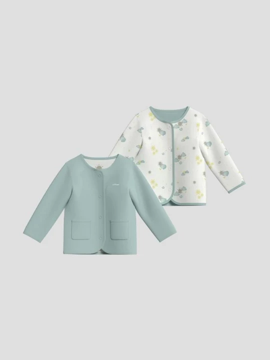 Foto van product Uniseks omkeerbaar jersey jack met all-over print s.Oliver