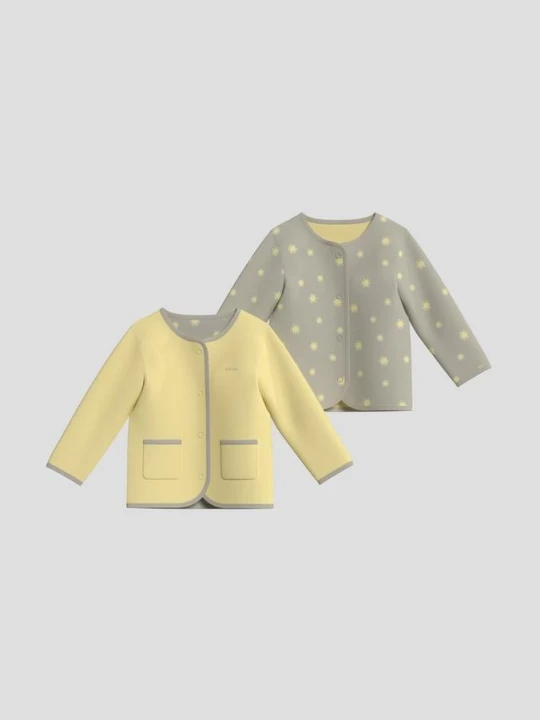 Foto van product Uniseks omkeerbaar jersey jack met all-over print s.Oliver